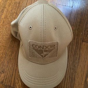 Condor Flex Tactical Cap Tan Size S/M Small Medium NEW Baseball Hat Mesh